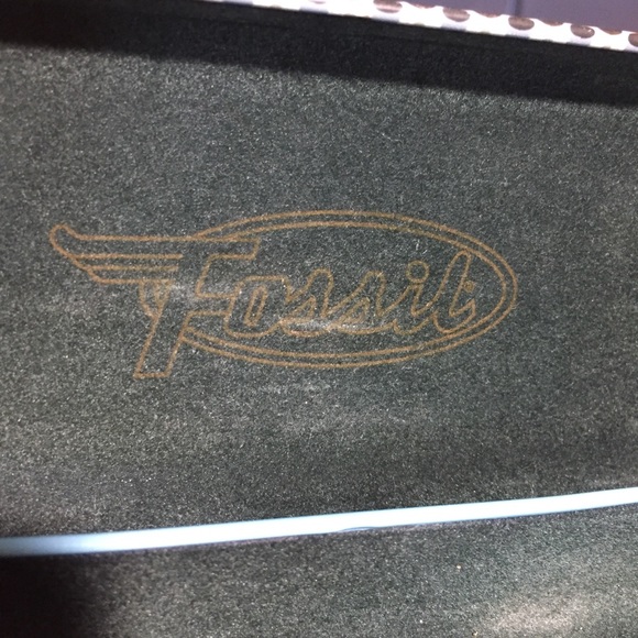 Fossil MCM metal glasses case vintage - Picture 5 of 9